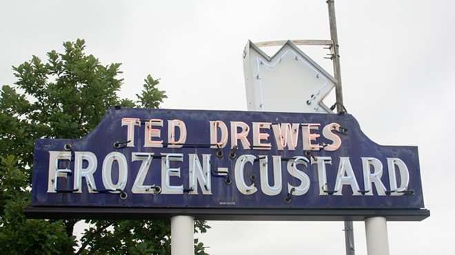 Ted Drewes's sign