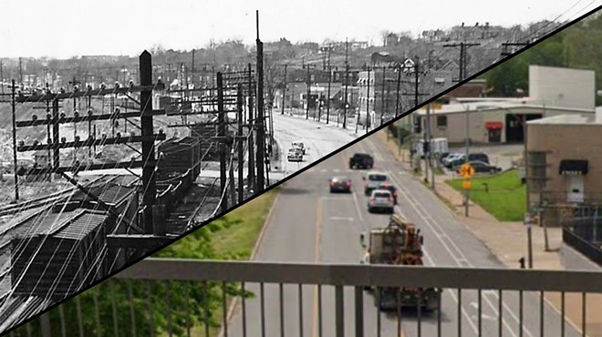 St. Louis Then and Now: Clayton-Tamm Neighborhood at Hampton and Manchester