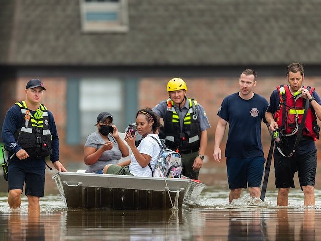 A water rescue in Hazelwood after record flooding.