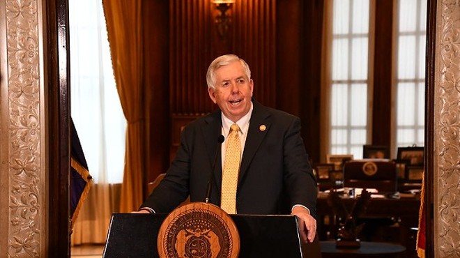 Mike Parson, Governor of the state that recently ranked last in the nation for vaccine rollout.