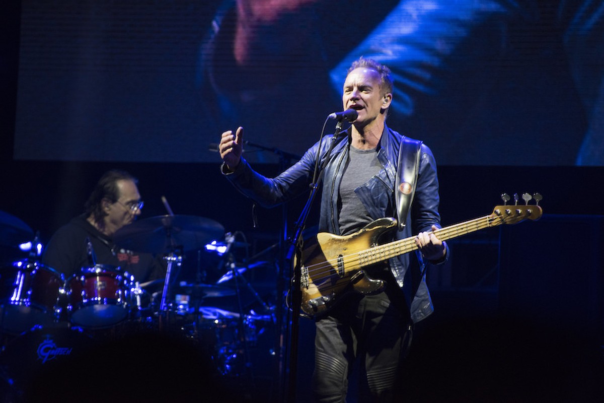 Sting will be joined by Billy Joel at Busch Stadium this summer.