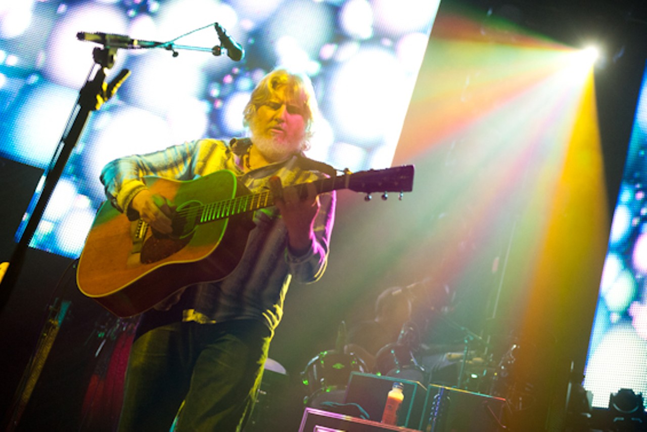 Bill Nershi of the String Cheese Incident performing for a sold-out crowd at the Pageant.