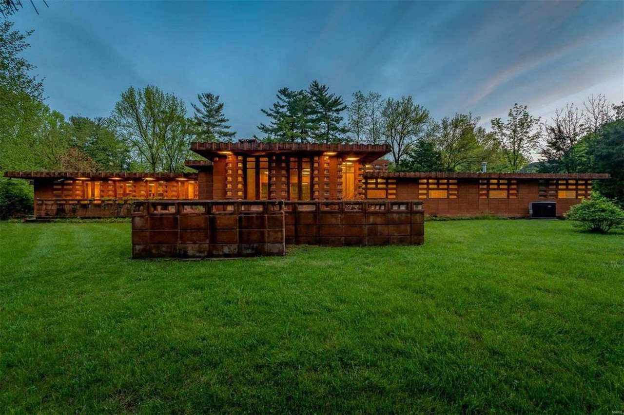 Stunning Frank Lloyd Wright-Designed &#145;Pappas House&#146; for Sale in St. Louis