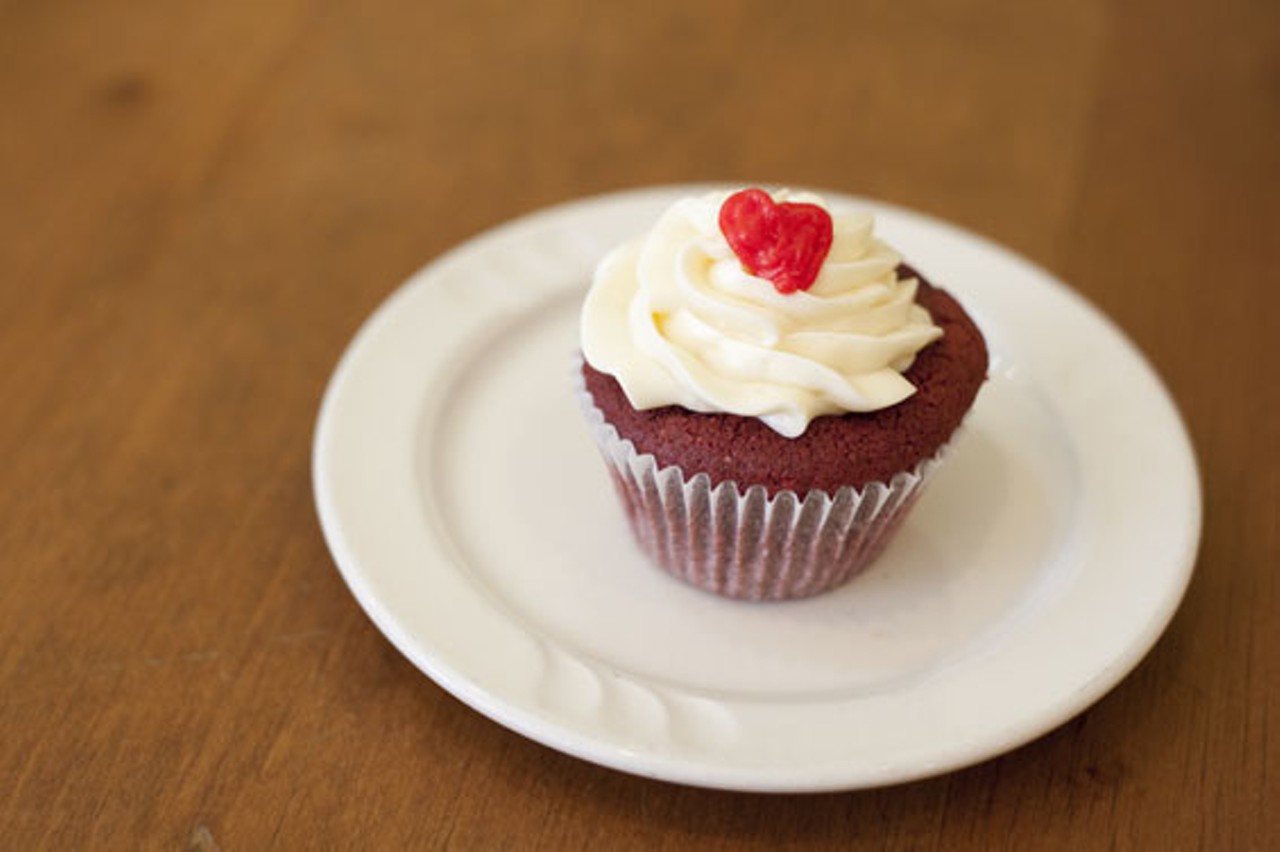 The Red Velvet cupcake