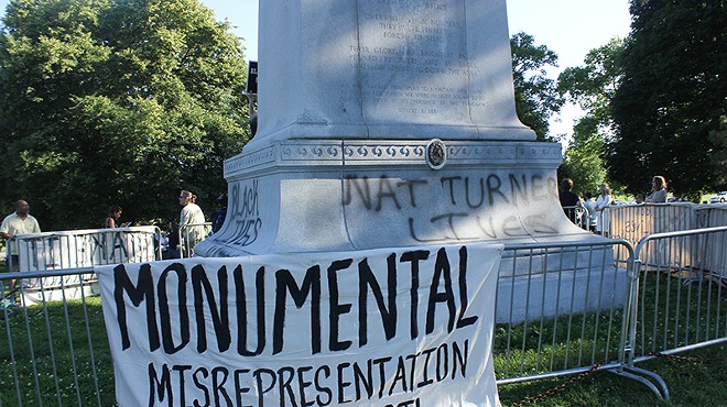 You won't find a Confederate monument in Forest Park anymore. But you could still visit the site.