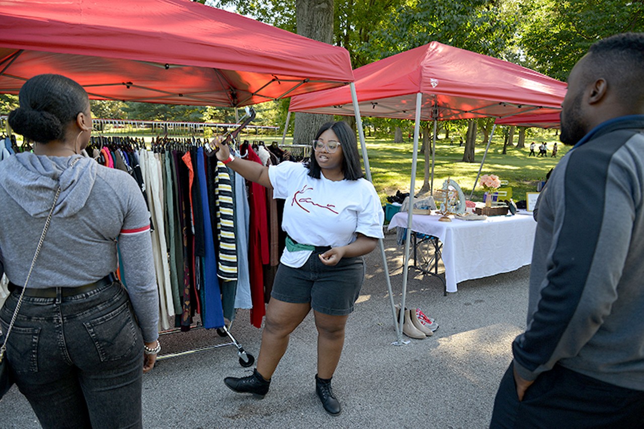 St. Louis residents came out to Tower Grove Park in support of the first annual Taste of Black St. Louis on Saturday, Sept. 22, 2018.