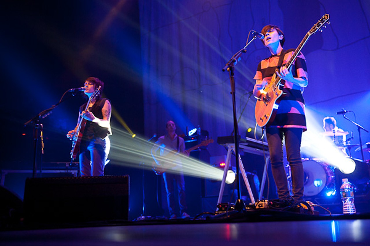 Tegan and Sara on April 2 at the Pageant.