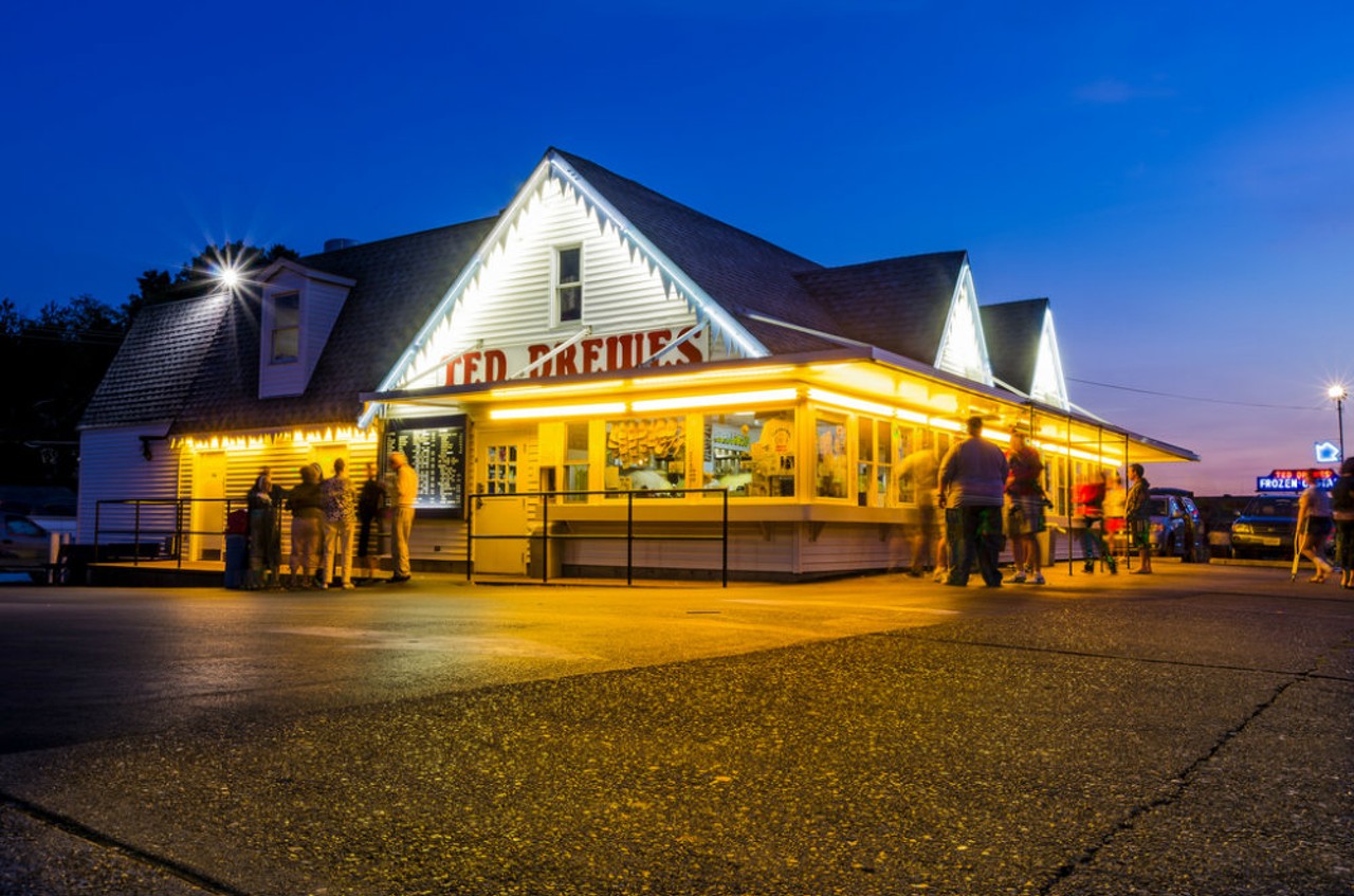 You have sampled the joys Ted Drewes has to offer. 
It&#146;s not ice cream, it&#146;s frozen custard.
Photo credit: Flickr / Philip Leara