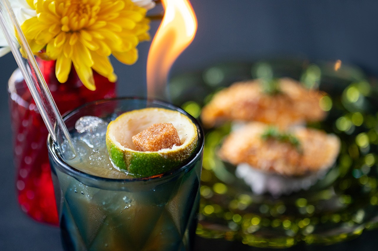 Mainlander cocktail pairings include the mezcal-based Last Word.