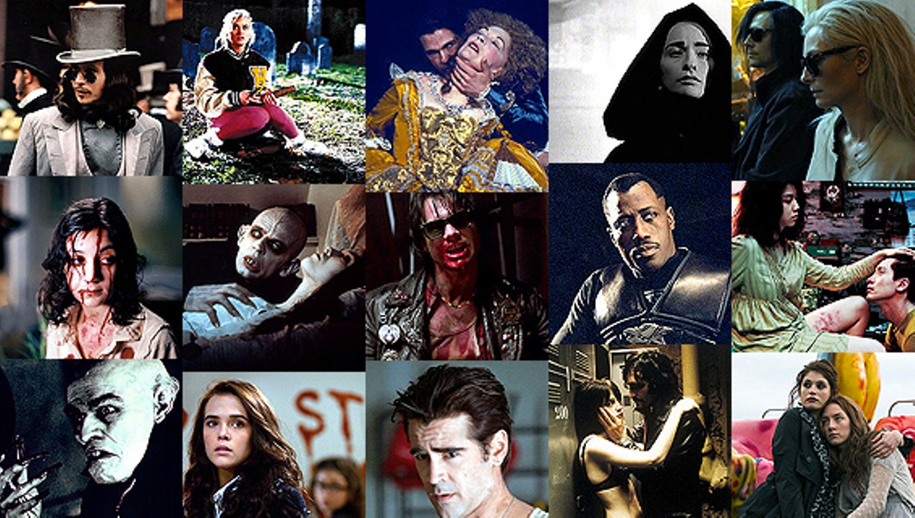 For every failure, there are numerous modern vampire movies that manage to plumb and toy with the creature's mythology in imaginative ways. The breadth of the directors featured here -- from French auteur Claire Denis to Germany's Werner Herzog to American mavericks Jim Jarmusch and Francis Ford Coppola -- speaks to the wide variety of voices that have tackled the genre with such ingenuity in recent decades.