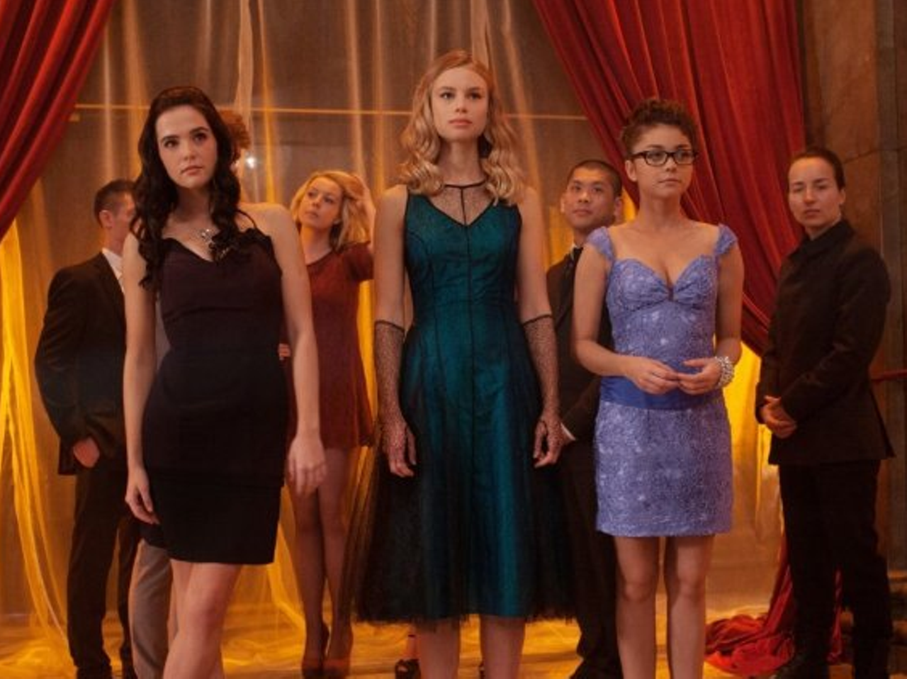 17. Vampire Academy (2014)
Consider this: Director Mark Waters helmed Mean Girls, and screenwriter Daniel Waters penned Heathers. People dismiss films about teen girls, as though that audience's agonies and fears and passions are forever lesser than those of a grown man in tights. But the Waters brothers' work can't be tossed aside. Like their earlier comedies, Vampire Academy nimbly balances teen paranoia with real threats (here, the deadly Strigoi clan of bloodsuckers, who want to chew up the school). And it knows that friendship -- not romance -- is a 17-year-old girl's true obsession. Best friendship can be all-consuming, even dangerous. It can explode. But after the debris settles, it'll still rank first. -- Amy Nicholson