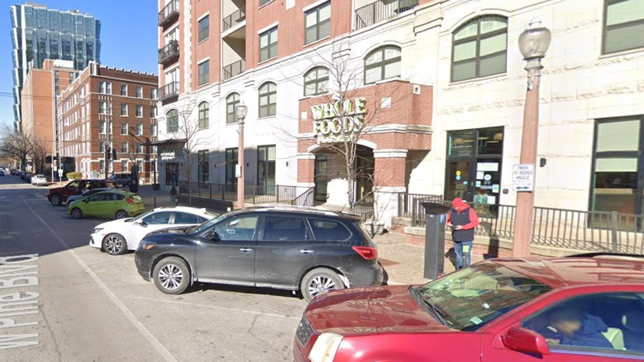 During weekends and evenings, you'd be a fool to try to park outside the Whole Foods in the Central West End.