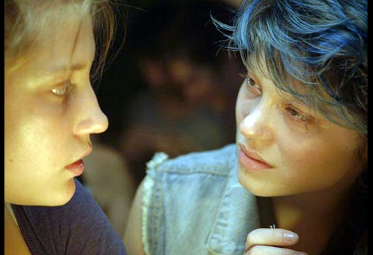 5. Adele Exarchopolous and Lea Seydoux in Blue is the Warmest Color