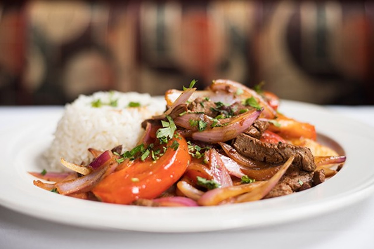 Cocina Latina
(508 North Euclid Avenue, 314-696-2294)
Cocina Latina serves classic Peruvian dishes including lomo saltado, alfajores, aji de gallina, ceviche and empanadas. Though Cocina Latina is mostly a Peruvian restaurant, chef Maritza Rios also includes both Colombian and Caribbean specialties, representing her husband's heritage and her kids' favorite foods, respectively.
Find out more here.
Photo credit: Mabel Suen