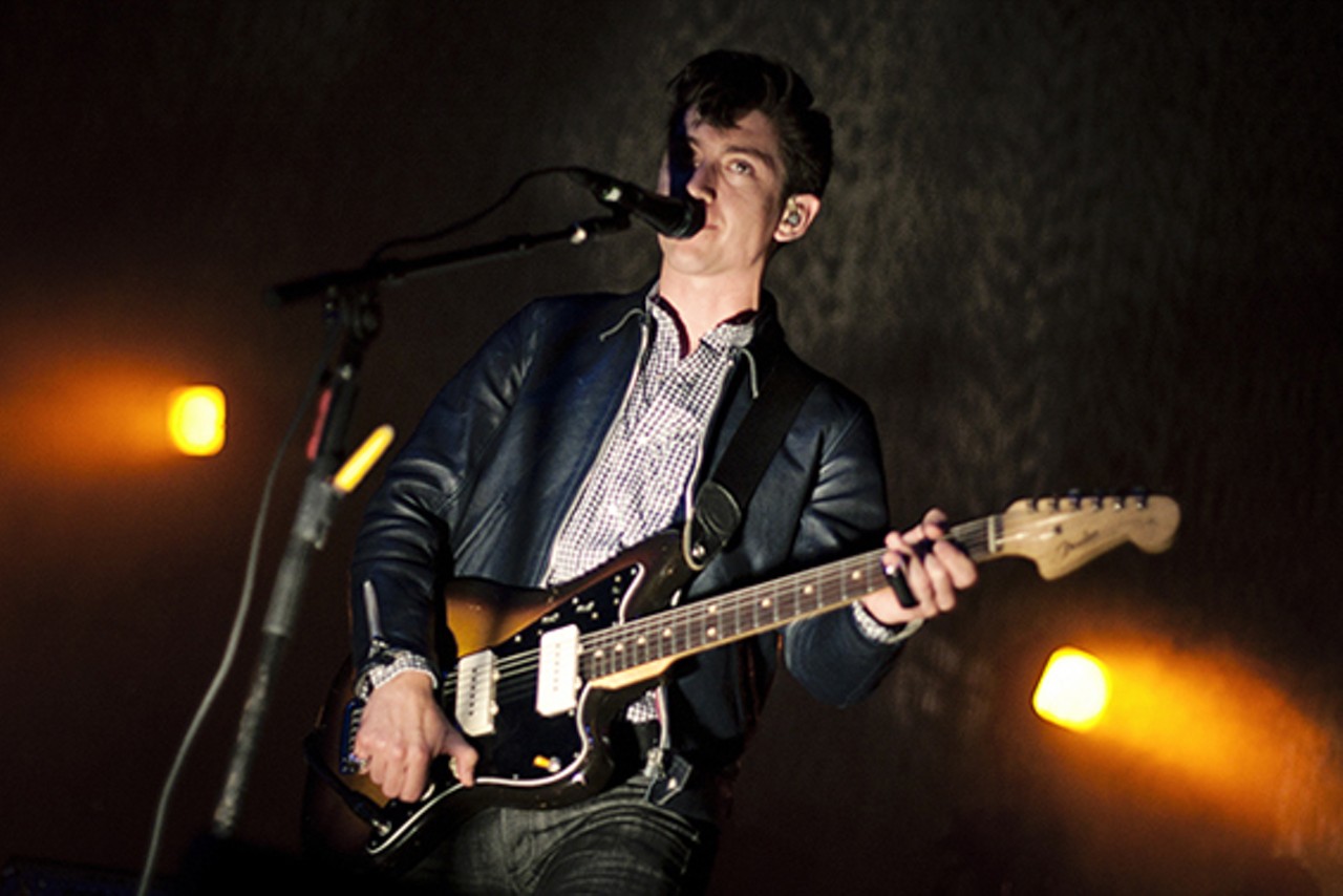 Arctic Monkeys singer/guitarist Alex Turner.