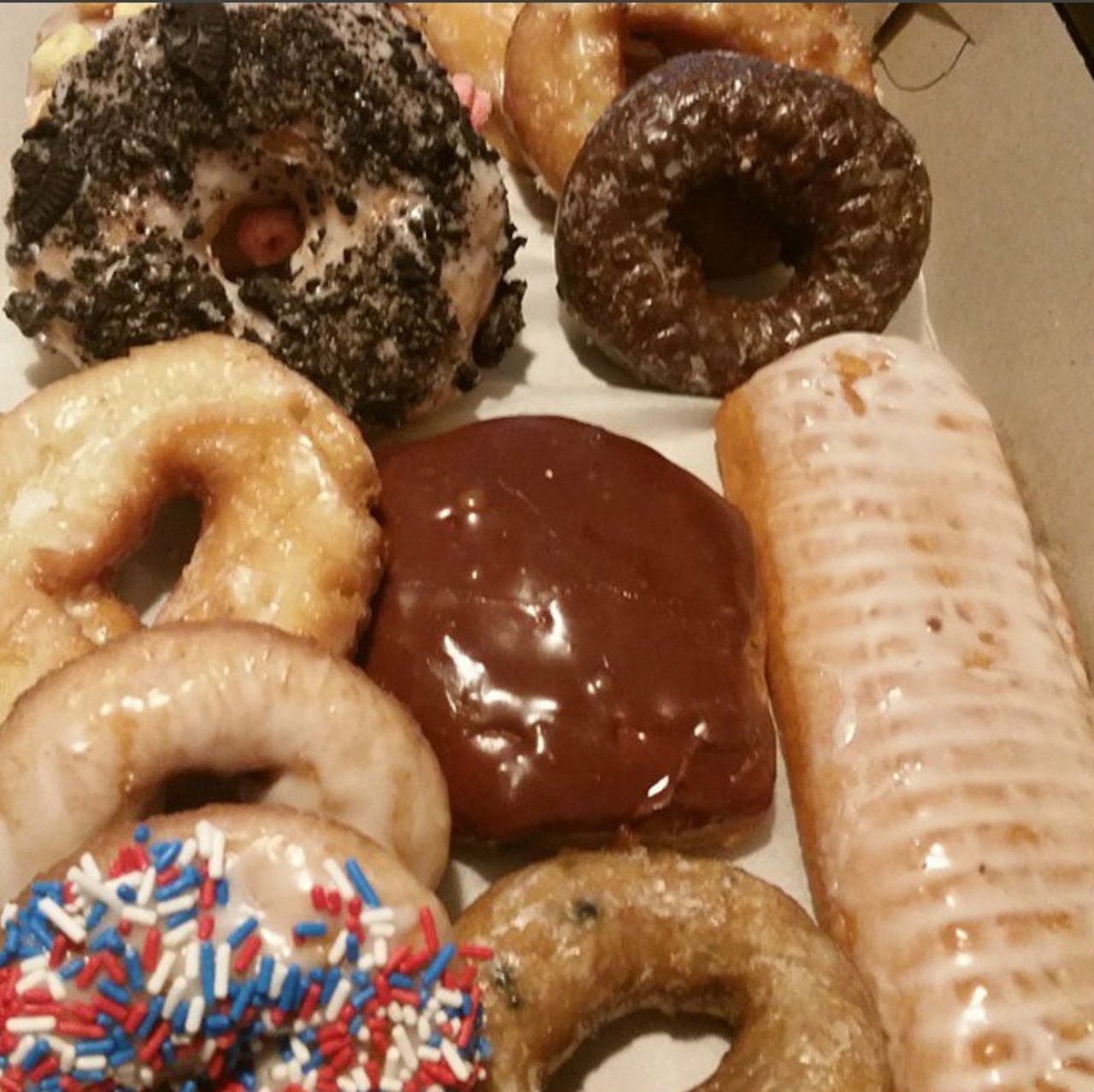Old Town Donuts
508 S. New Florissant Rd. 
Florissant, MO 63031
(314) 831-0907
On the north side, there&#146;s Old Town Donuts. It&#146;s open 24 hours and hard to beat. Photo courtesy of Instagram / _theif22_.