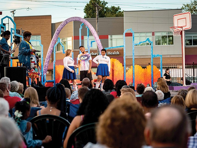Shakespeare in the Street's 2019 performance of Love at the River's Edge.