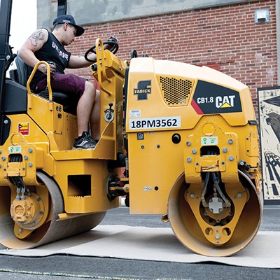 Steamrollers are on deck for the Foundry Art Centre's Block Party this weekend.