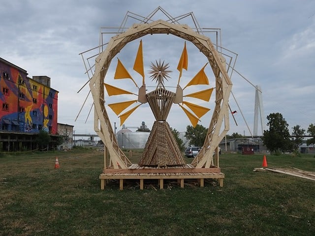 St. Louis' Burning Man, Artica, takes place in the Near North Riverfront neighborhood this weekend.