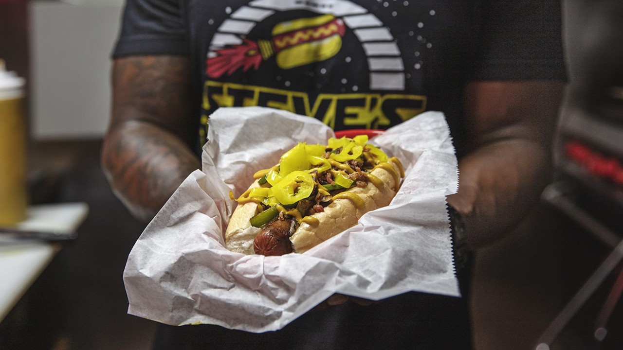 St. Louis CITY Dog at Steve's Hot Dogs at St. Louis CityPark
