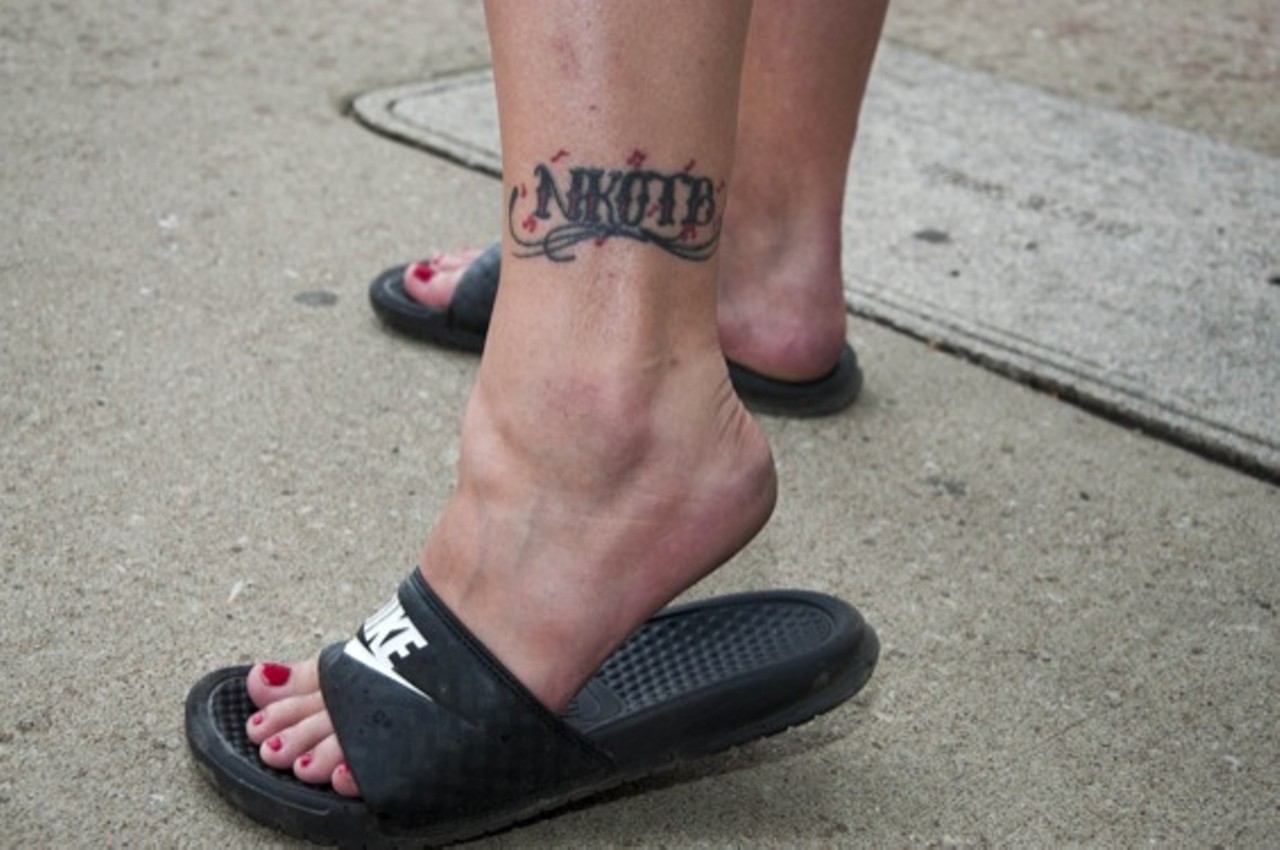 A mom remembers her similar New Kids on the Block days with a tattoo.
