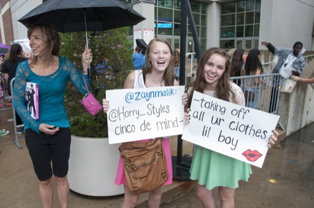 The Crazy, Drenched Fans of One Direction