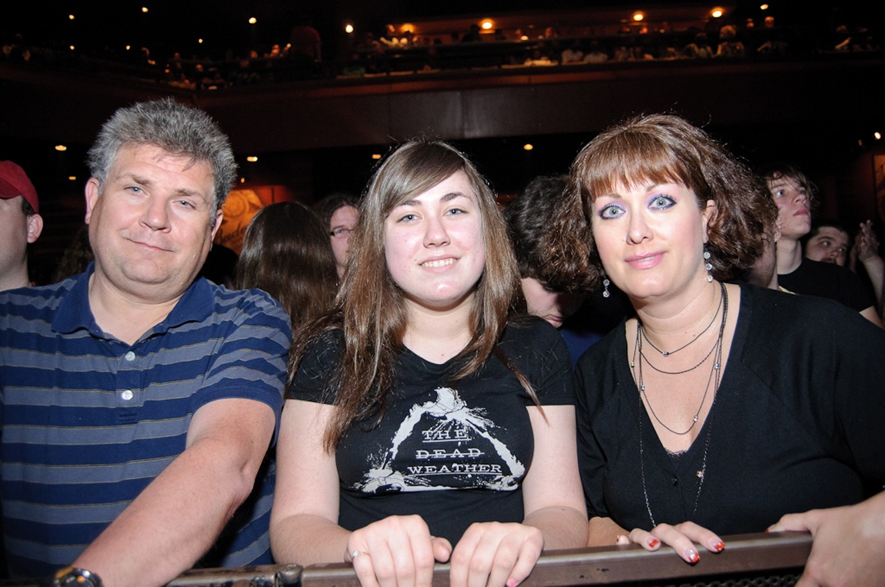 Kacey brought her parents Kevin and Lola with her to the show from Pekin, Illinois.
