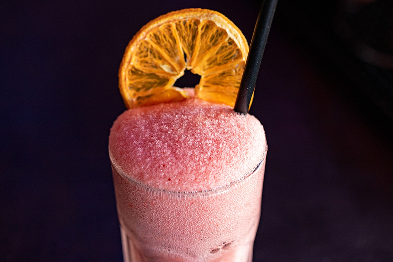 A frozen beverage option is typically on offer as well as a zero-proof option.