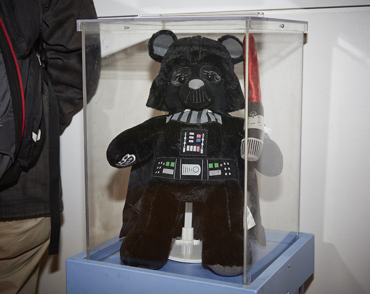 Builld-a-Bear 's Darth Vader.  So cute and cuddly?