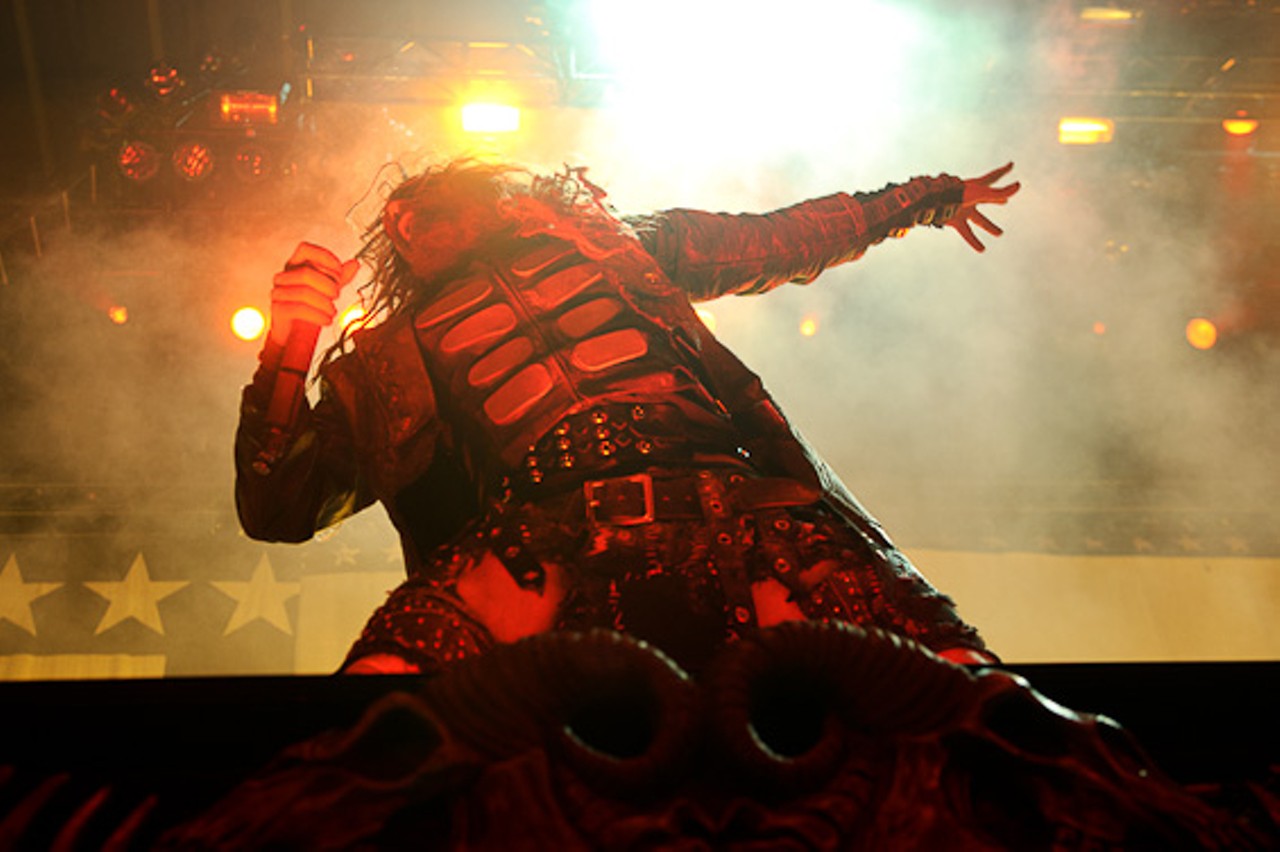 Rob Zombie at the Family Arena.