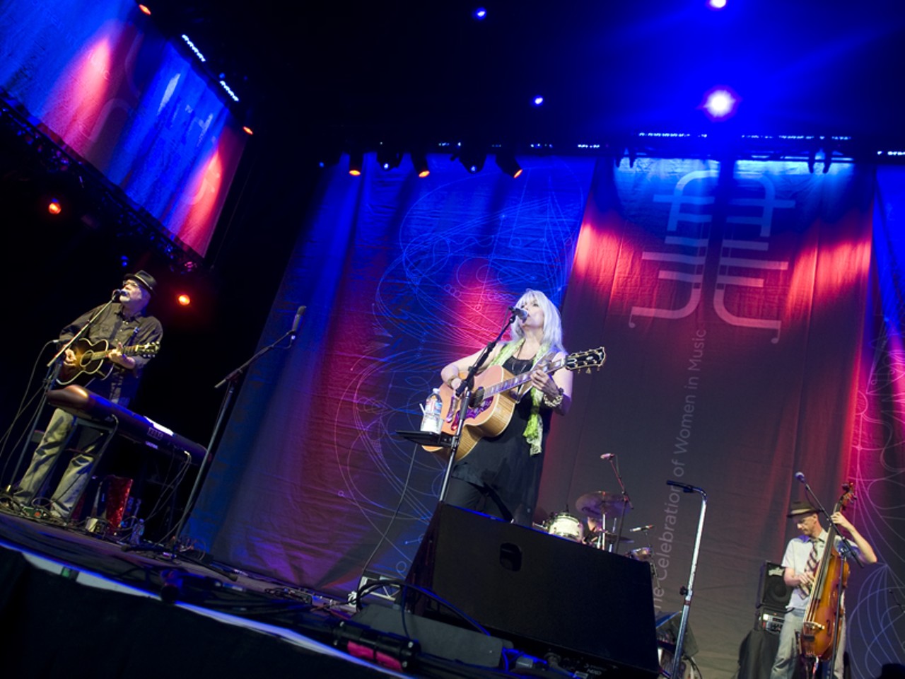 Emmylou Harris at the Lilith Fair in St. Louis.