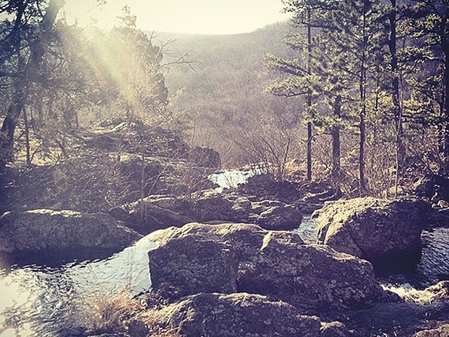 The beauty of the Ozarks is clear to visitors.