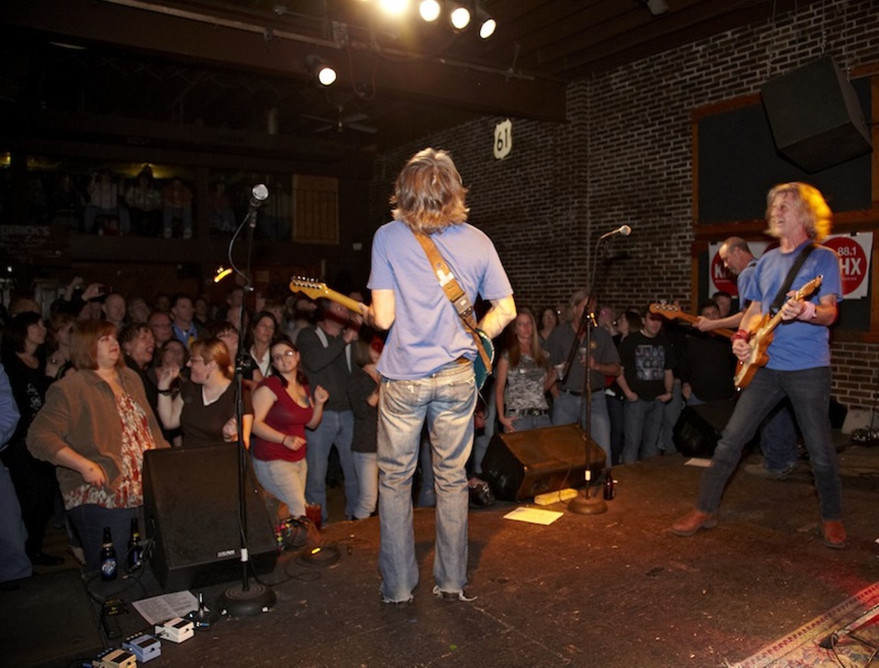 The Rainmakers played their first show in St. Louis in over a decade to a crowded Off Broadway.