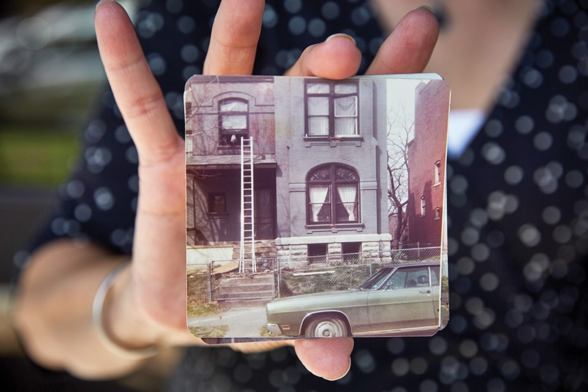 Duke Haydon's photo albums offer a glimpse of the old Lafayette Square. Today it's a thriving neighborhood.