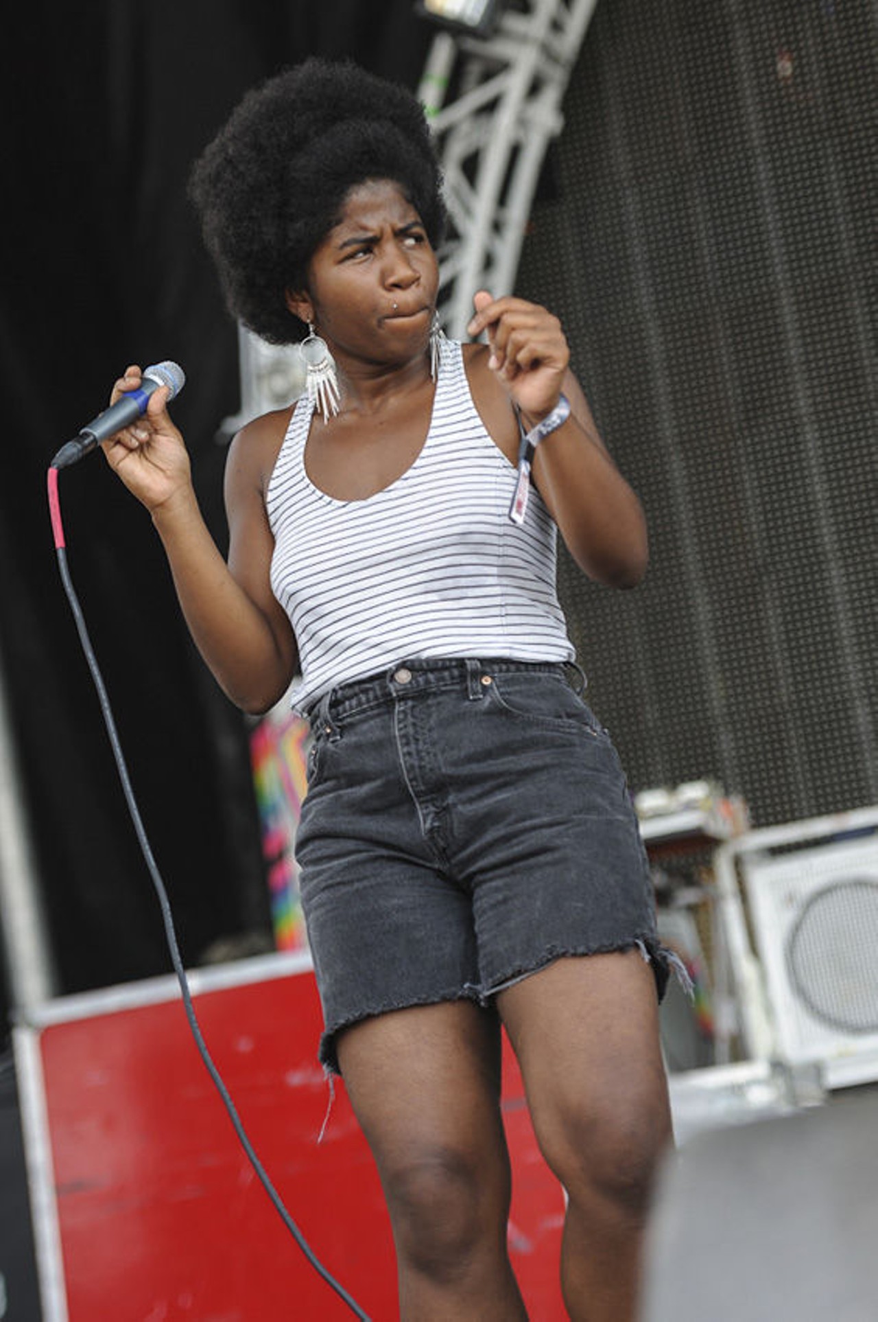 Thee Satisfaction perform at LouFest. More photos from Day 2 of LouFest.