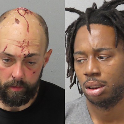 Two men tried to rob the flying saucer Starbucks. But this is St. Louis, and we don&rsquo;t take that kind of shit here, especially from a boy from Potosi. They got beat up instead &mdash; and one was detained by customers and staff until the cops arrived.&nbsp;Read the full story here.
