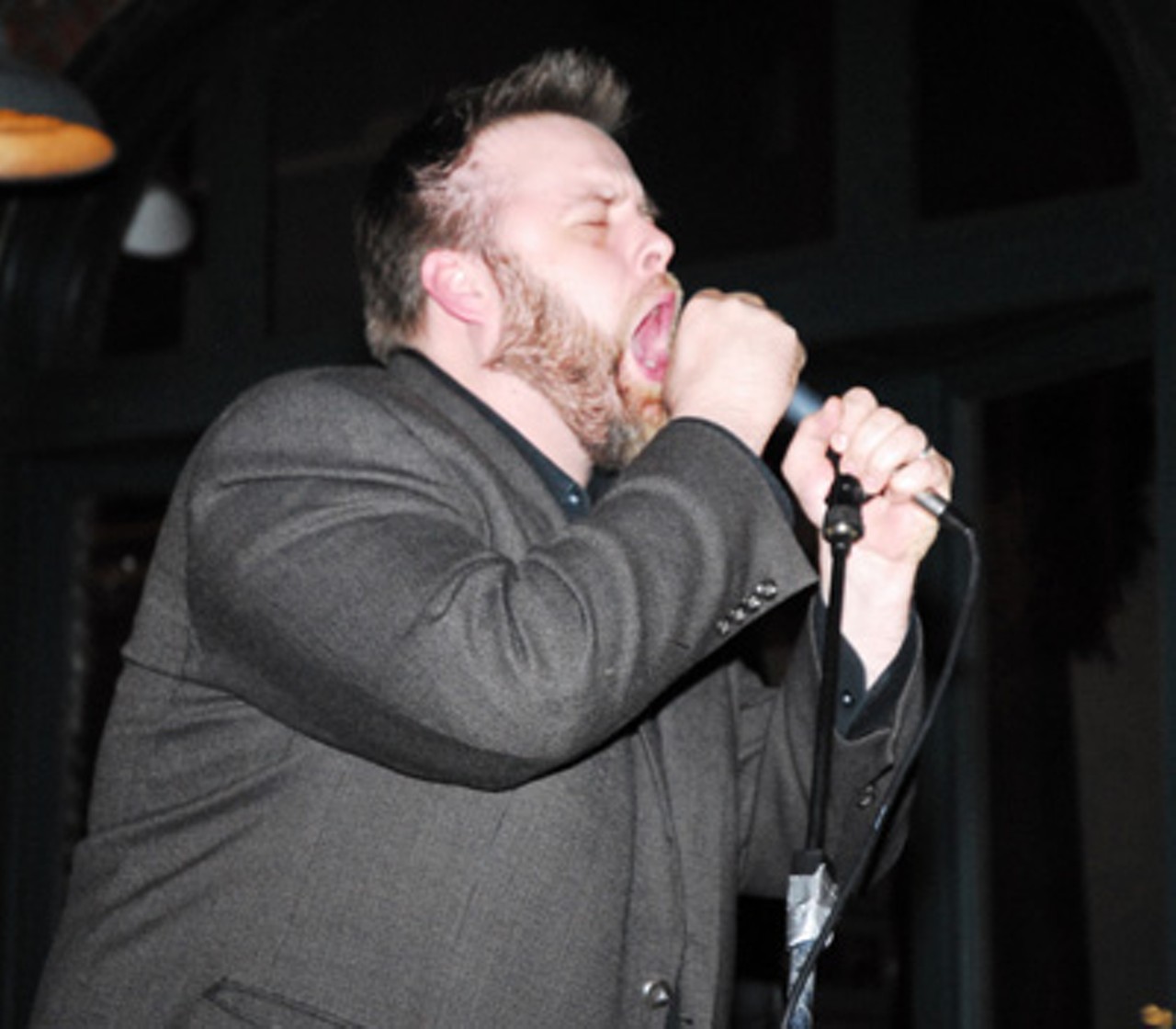 A guest singer with the Pat Sajak Assassins for one song on January 2 at the Schlafly Tap Room.