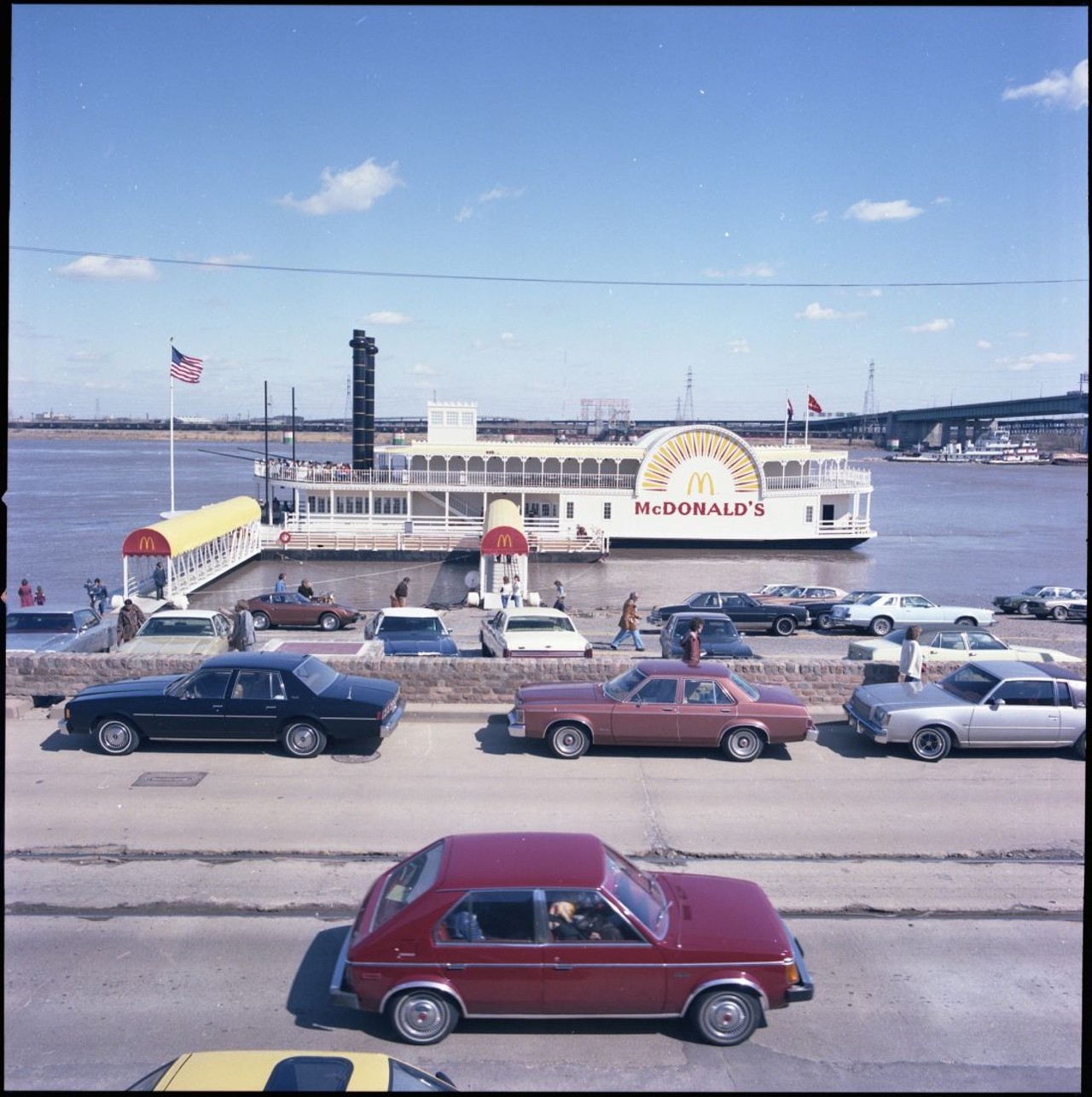 1955 - Vintage St Louis arial photo
