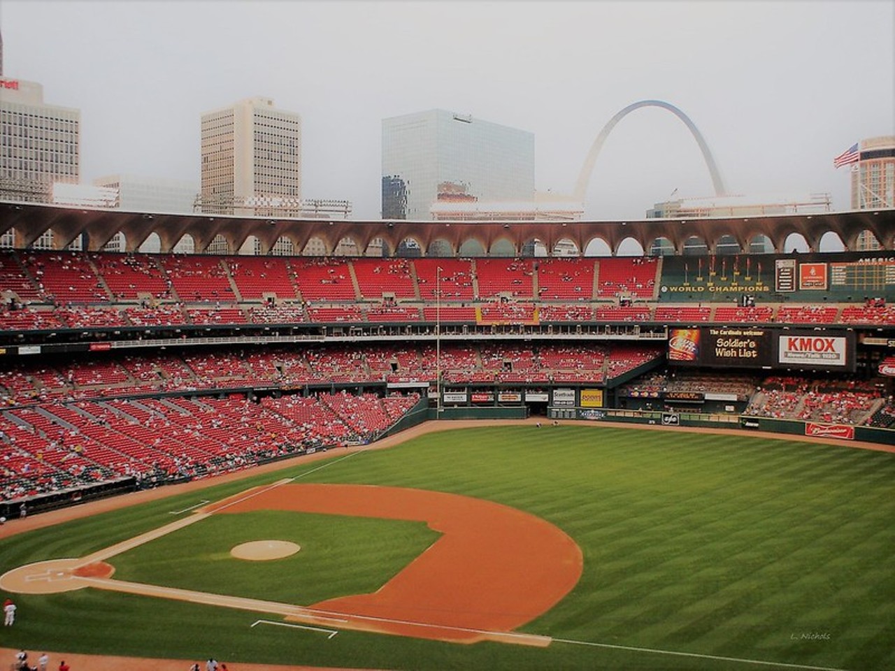 Seeing the Cardinals in the '80s and '90s was a special time. The team was awesome, the stadium was vintage and if there was a more perfect view of the Arch, we've never seen it. For kids who were raised in the county, going to a Cardinals game was often one of the few times they were in the city and Downtown seemed bright and big and beautiful.