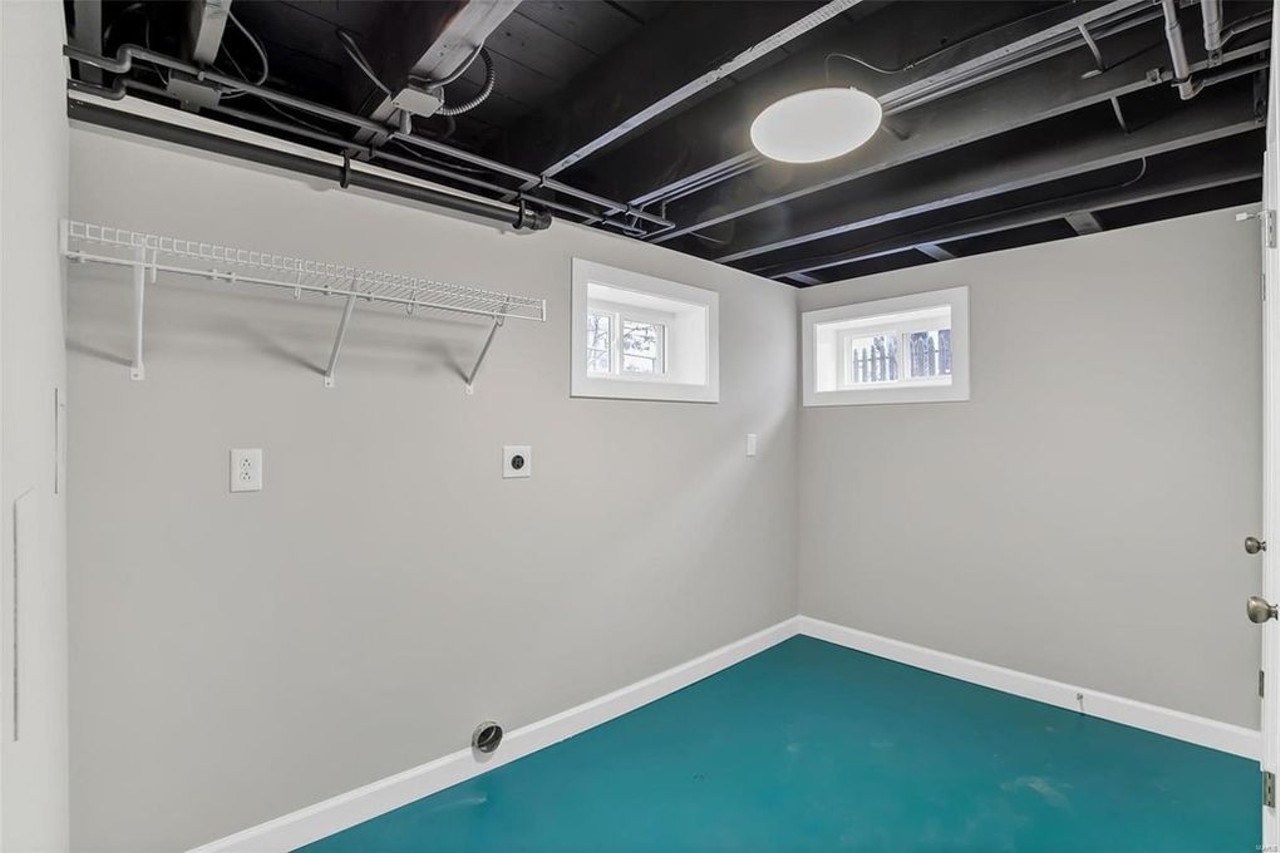 This Clean Little Webster Groves House Has the Coolest Basement