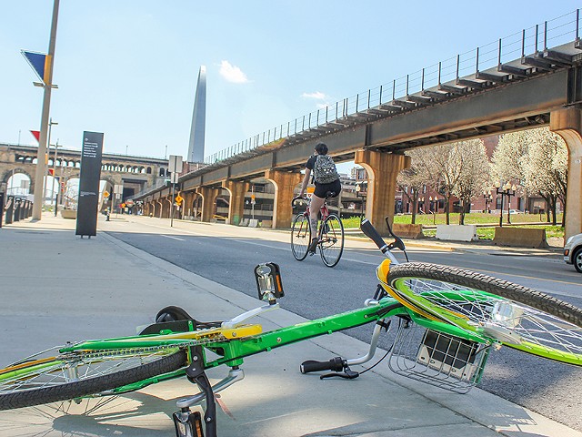 Get ready to ride on one of the St. Louis metro's many (growing) bike paths.