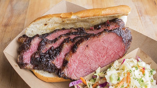 The Stellar Hog's corned beef brisket is some of the best bar food you will find in St. Louis.