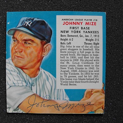 18. Johnny Mize (1936-41): Big Cat spent only the first six seasons of his accomplished career in St. Louis, but his offensive achievements are robust, including leading the league in OPS and total bases for three consecutive seasons, and five top-ten MVP finishes. Mize’s 1.018 OPS is third highest in franchise history, while his 43 home runs in 1940 stood as the franchise record until 1998. -Brandon Dahl