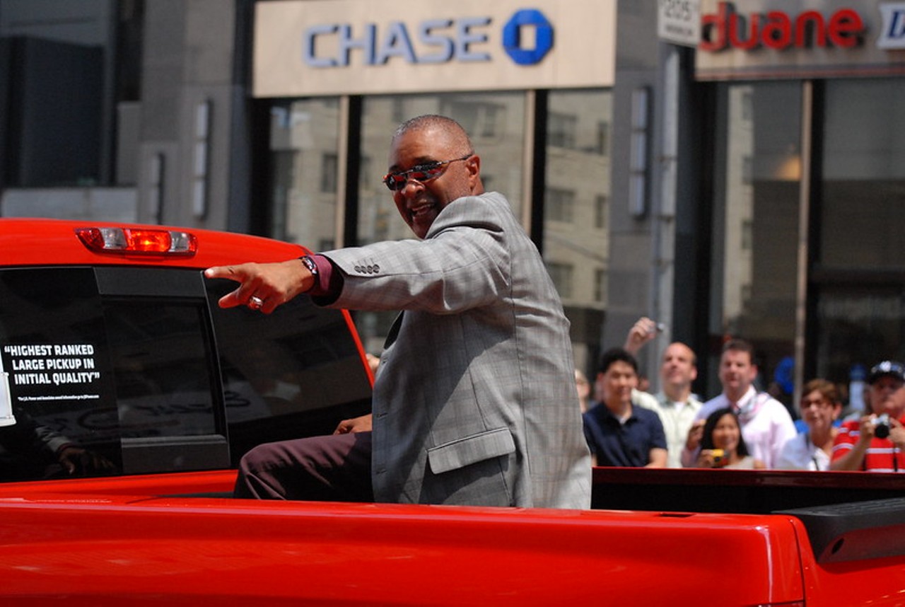 5. Ozzie Smith (1982-96): Ozzie’s deserved reputation as the greatest defensive shortstop in baseball history is backed by 11 consecutive Gold Gloves (13 total) following his arrival in St. Louis in 1982. In addition to his acrobatic defense, the charismatic Wizard is best remembered for his signature backflip while taking his position on Opening Day and in the playoffs, and for a dramatic walk-off home run in Game 5 of the 1985 NLCS. Go Crazy, Folks. -Brandon Dahl