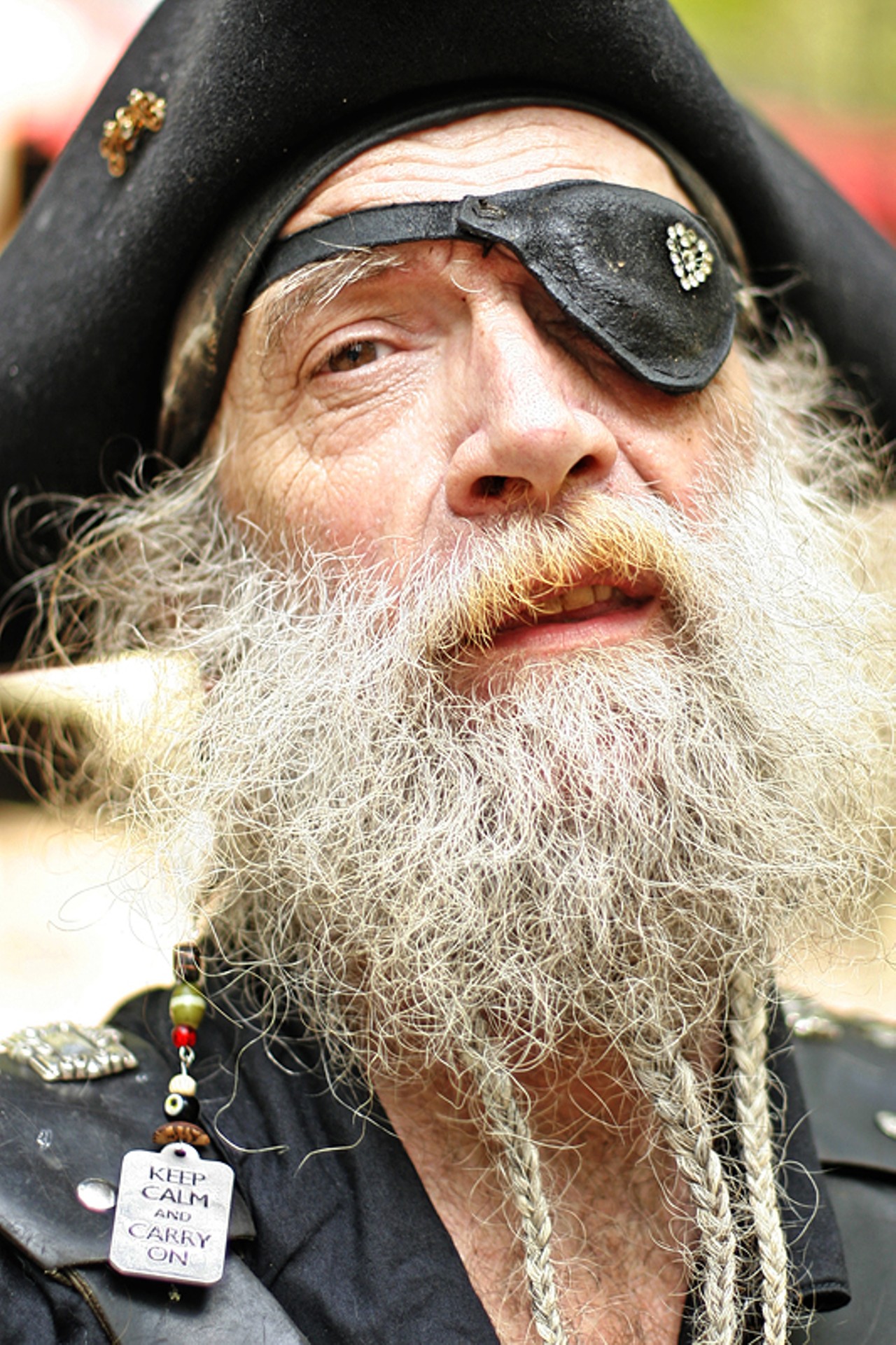 "Life's pretty good, and why wouldn't it be? I'm a pirate, after all."