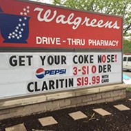 St. Louis Walgreens Sign Went from 'Butt Fingerer' to 'Coke Nose'