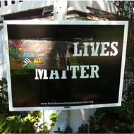 Family's Black Lives Matter Signs Defaced Again — and Again (and Again)