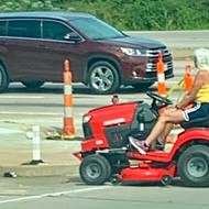 Mower Queen Proves There Are No Rules to Driving in St. Louis