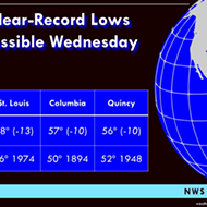 St. Louis Might Have a Record-Setting Low Temperature Tonight