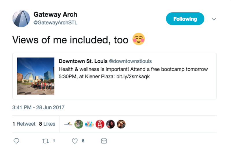 15 Tweets That Prove the Arch Is the Sassiest Monument Around (10)
